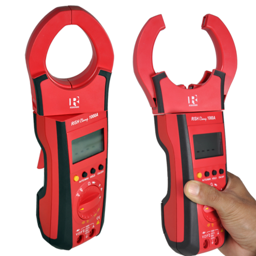 Rish Clamp 1000A Digital AC Clamp Meter