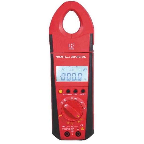 Rish Clamp 300A AC/DC Clamp Meter