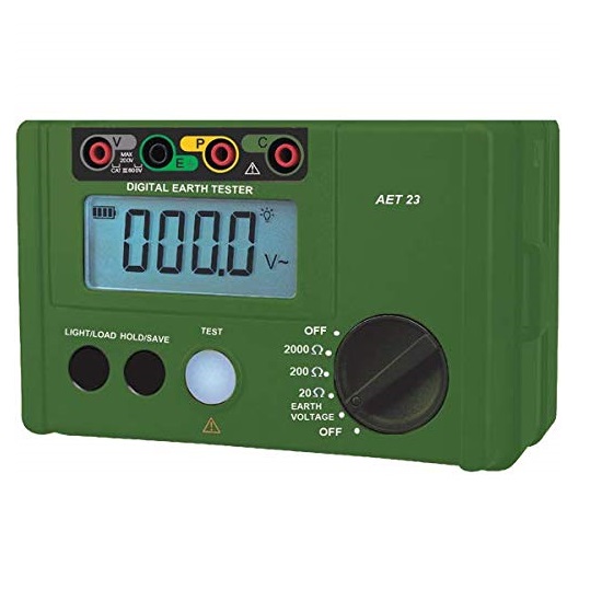 AET 23 Smart Digital Earth Tester- With Kit