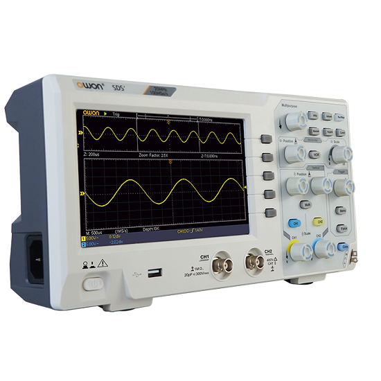 SDS1202 Digital Storage Oscilloscope (DSO)- 200MHz Dual Channel