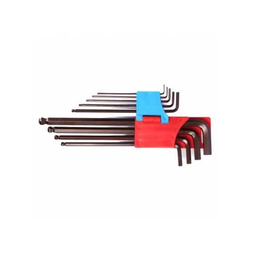 Allen Key Set 9 Pcs. (Metric) KBHM 9X