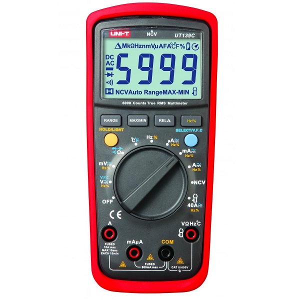 UT139C True Rms Digital Multimeter