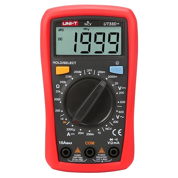 UT33D+ Palm Size Multimeter