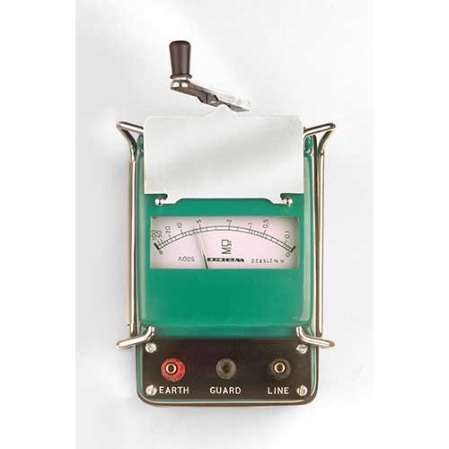 Analog Insulation Tester Range 100 Volts - 10 Mohms WI 101